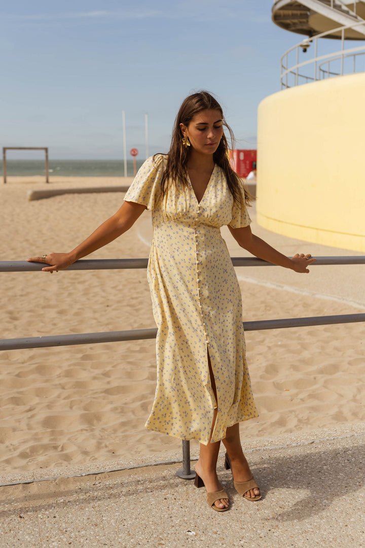 Diana™ | Floral Summer Midi Dress