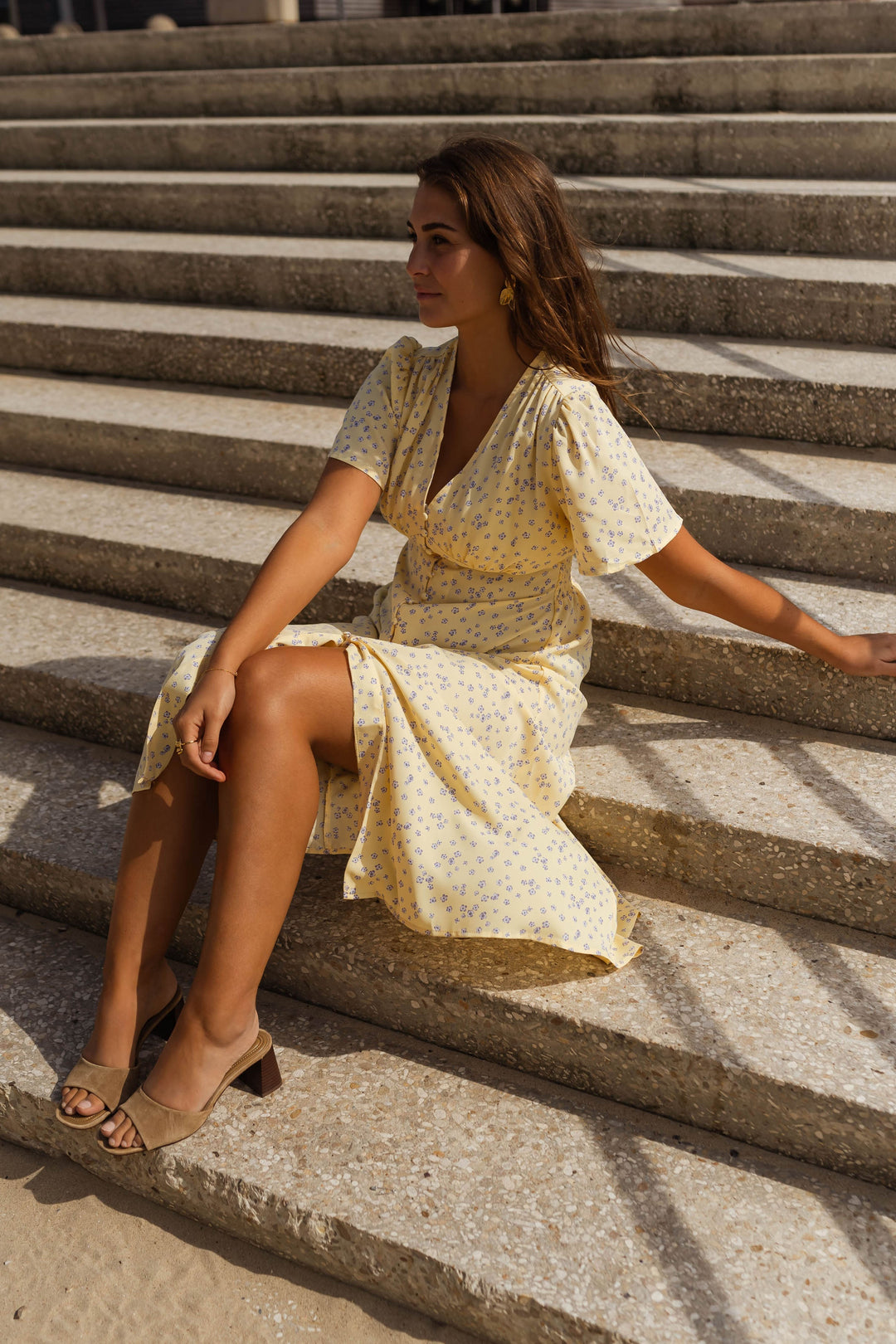 Diana™ | Floral Summer Midi Dress