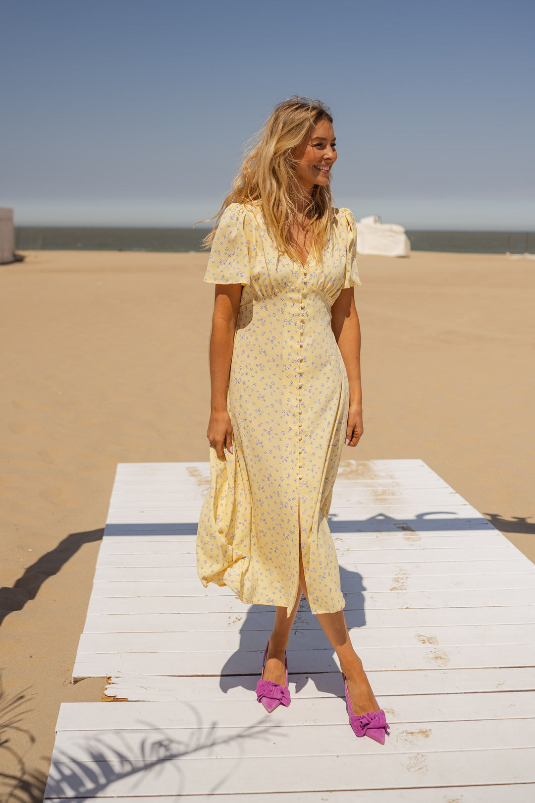 Diana™ | Floral Summer Midi Dress
