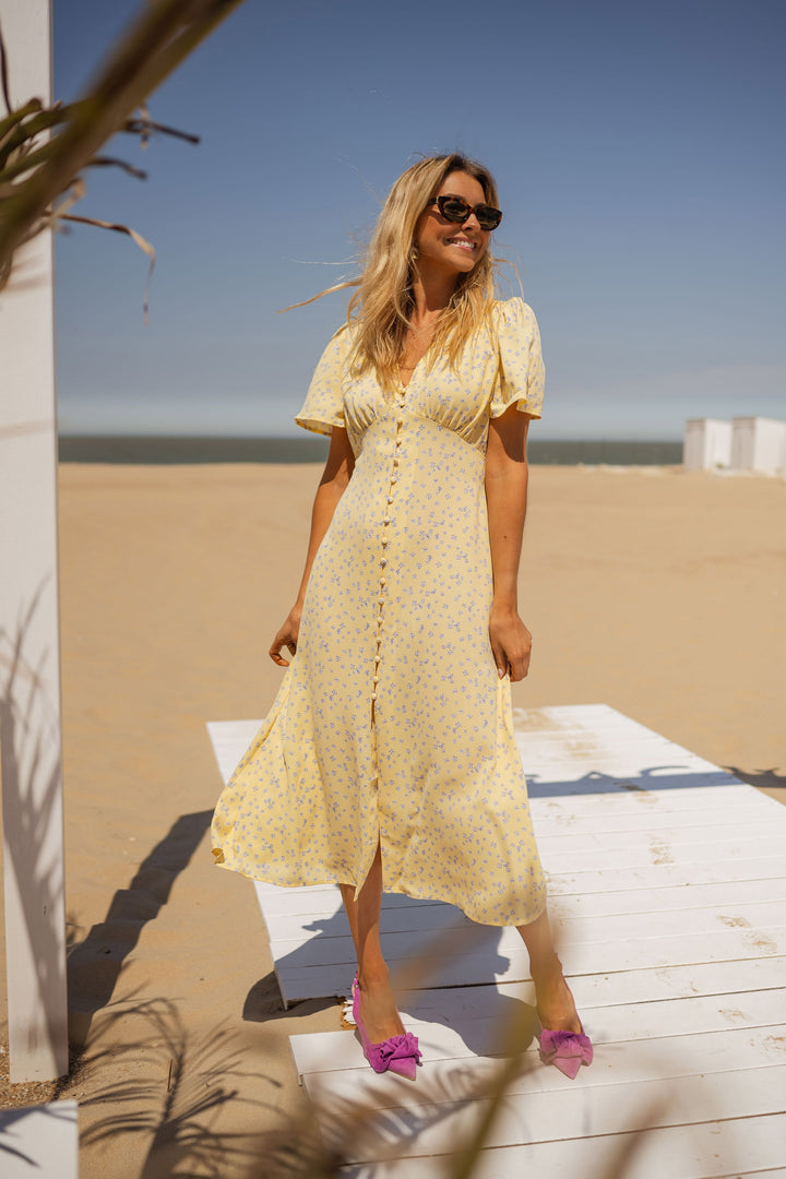 Diana™ | Floral Summer Midi Dress