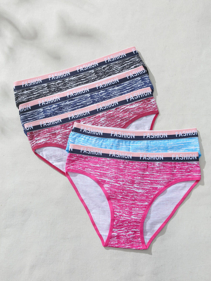 10-Pack Women's Camouflage Bikini Underwear - Soft Cotton Blend, Comfortable, Breathable, and Fashionably Chic