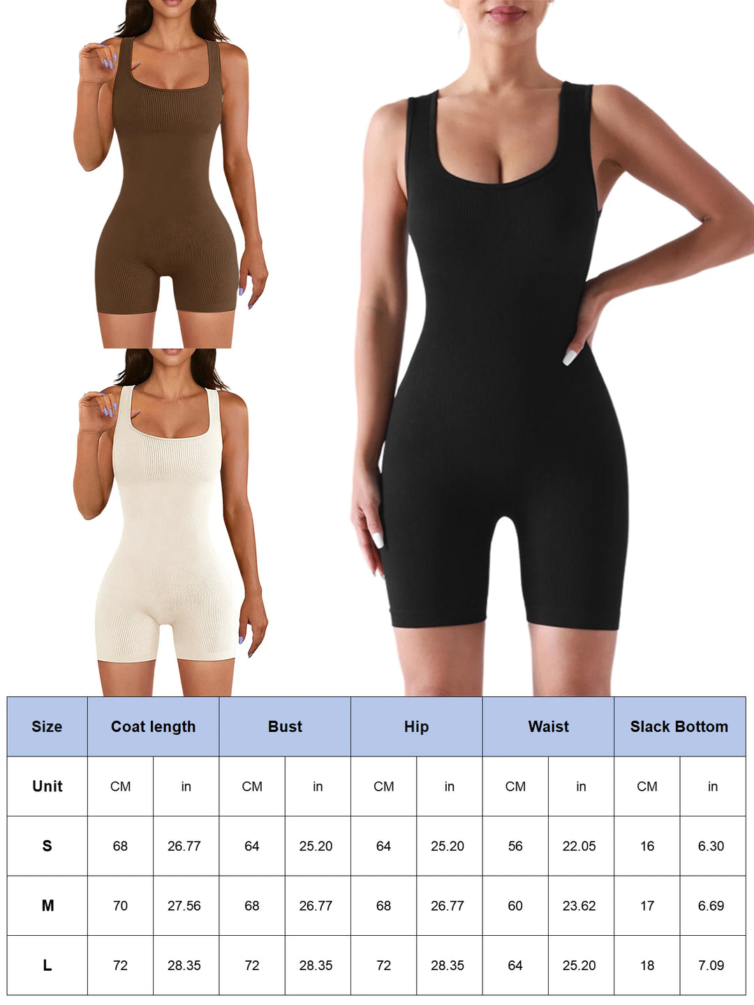 Seamless Elastic Jumpsuit Shorts for Fitness and Yoga - European and American Style Onesie