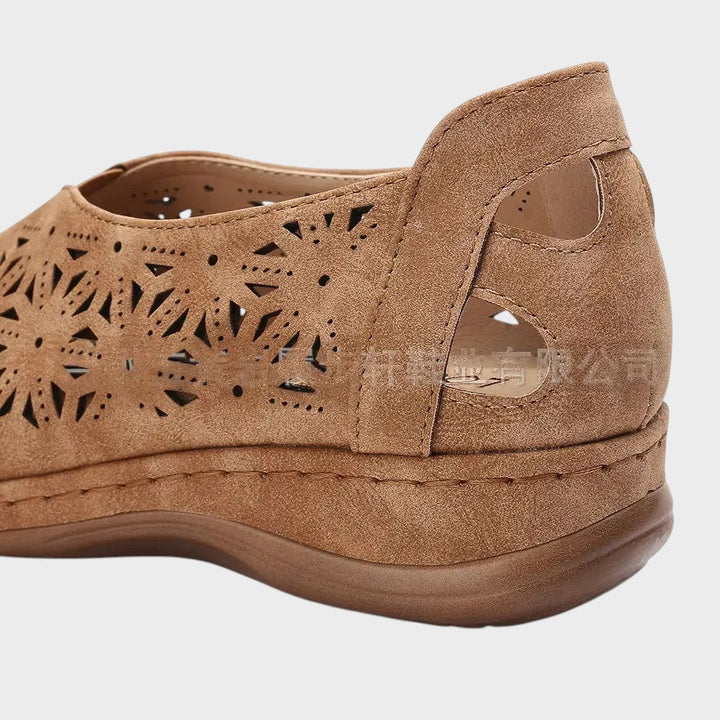 Laila | Stylish Comfort Shoes with Laser Cutting