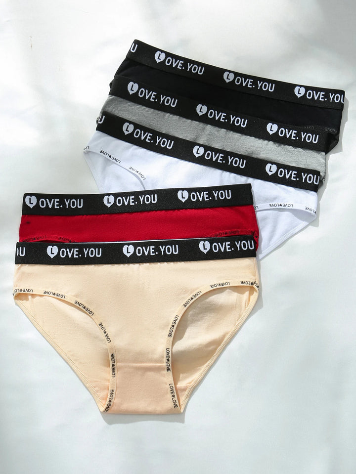 10 pieces of packaging, comfortable and snug low-rise bikini underwear for women, new summer underwear for women