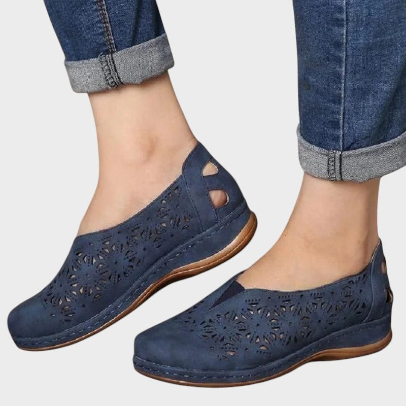 Laila | Stylish Comfort Shoes with Laser Cutting