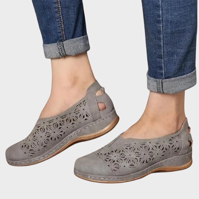 Laila | Stylish Comfort Shoes with Laser Cutting