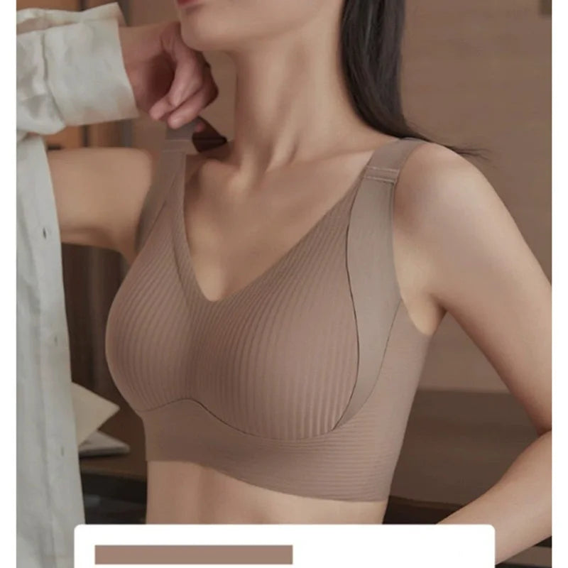 Women's Seamless Anti-Sagging Bra with Beautiful Back - Comfortable, Breathable, and Sexy Style 846