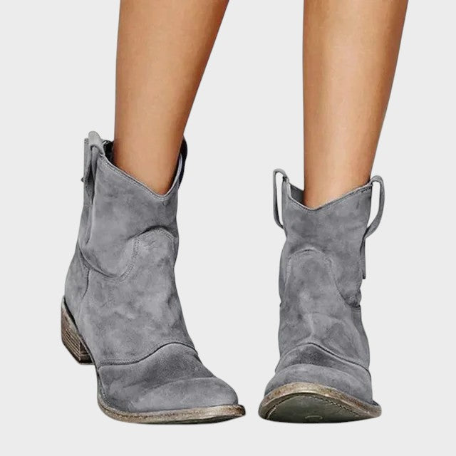 VIGGO | Vintage Cowboy Ankle Boots