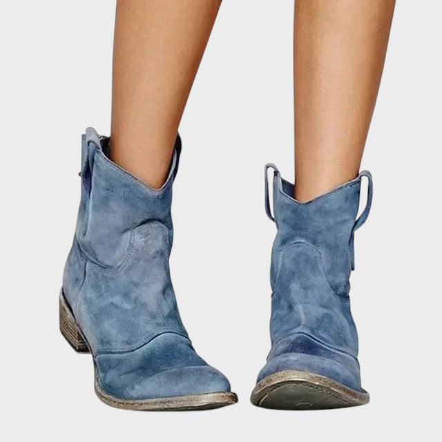 VIGGO | Vintage Cowboy Ankle Boots