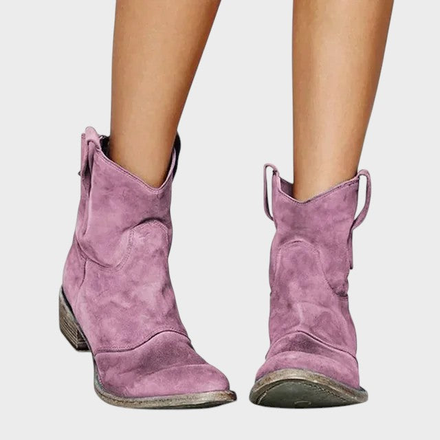 VIGGO | Vintage Cowboy Ankle Boots
