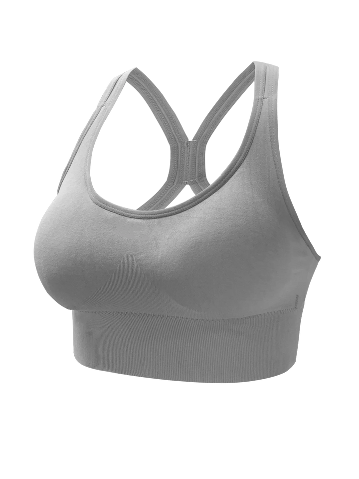 Seamless Sports Push-Up Yoga Tank Bra - Comfy & Breathable