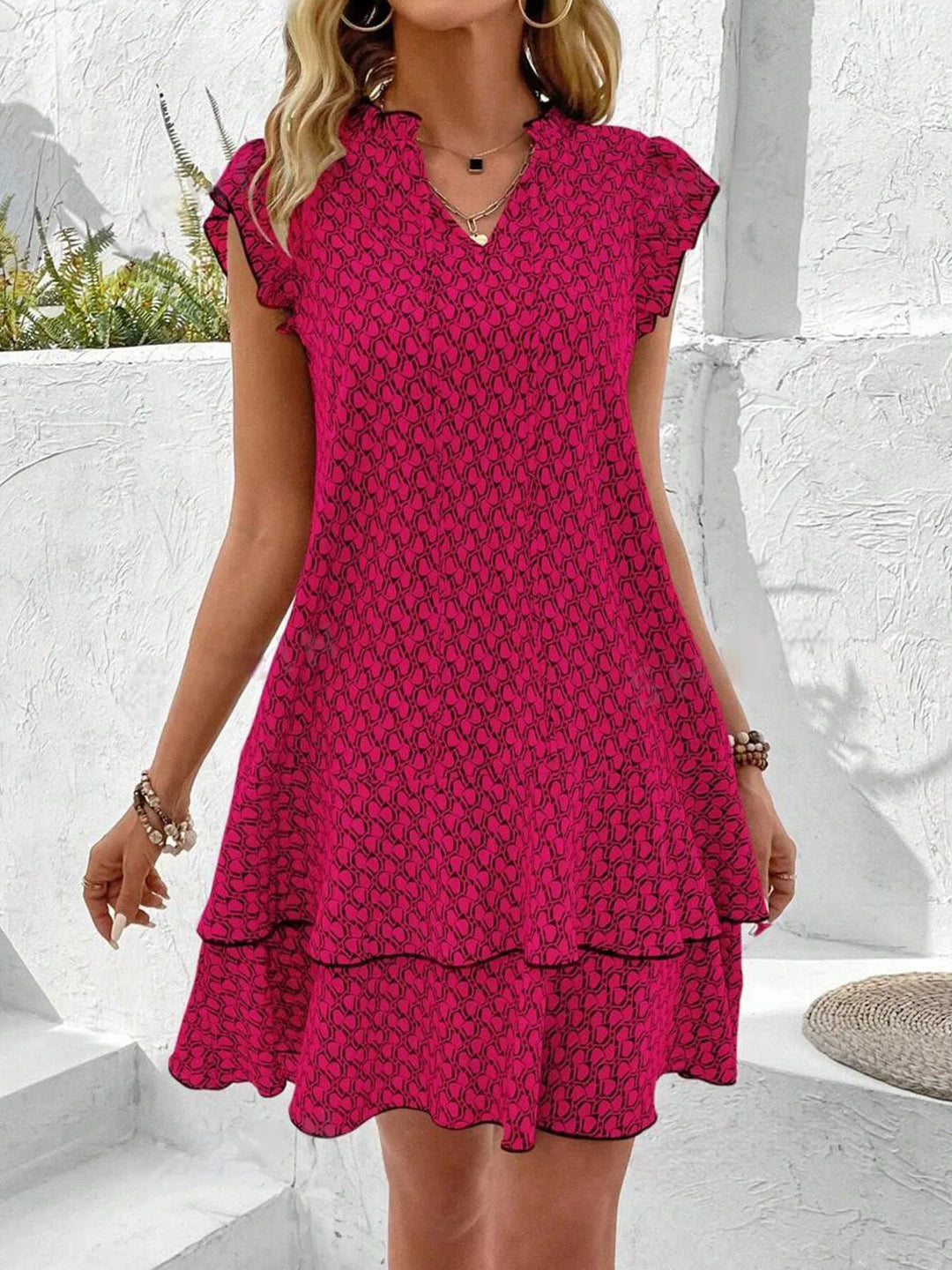 Krest | Chic Floral Elegance Dress