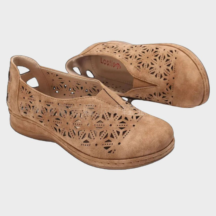 Laila | Stylish Comfort Shoes with Laser Cutting