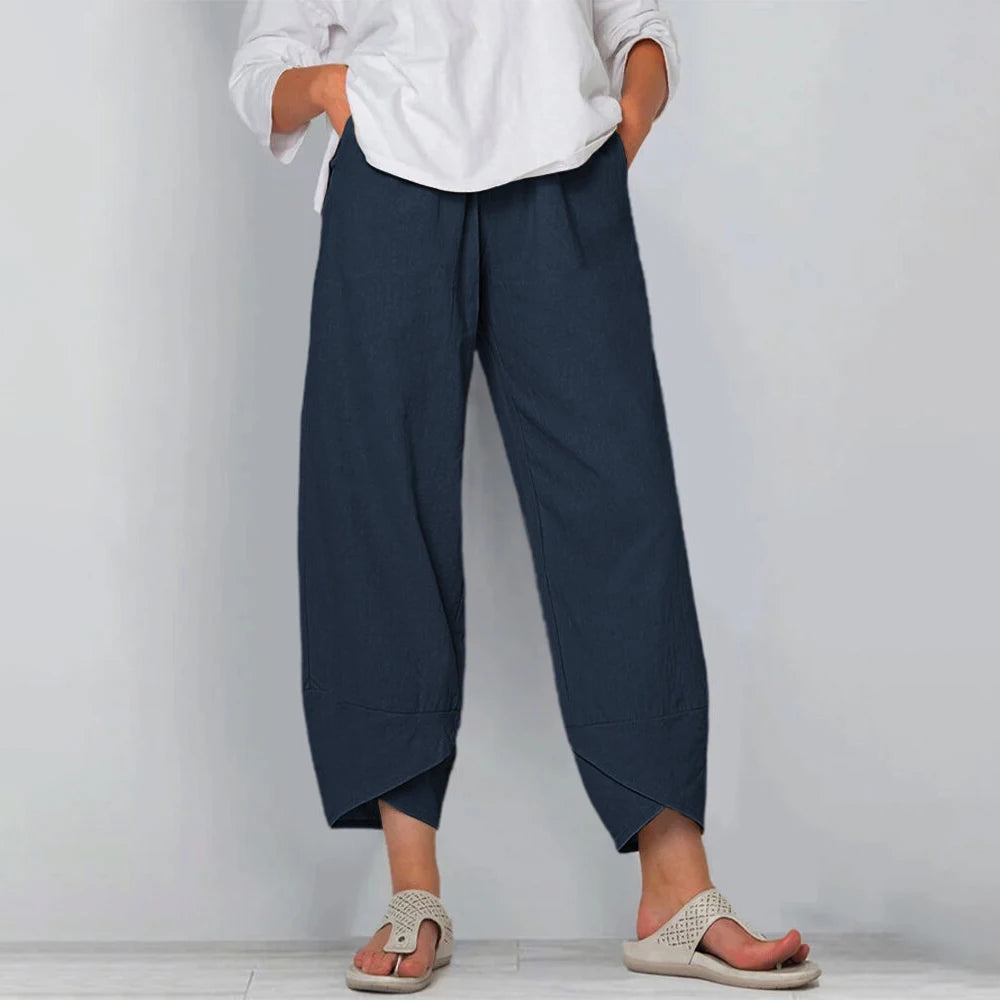 Women's Cotton and Linen Pants