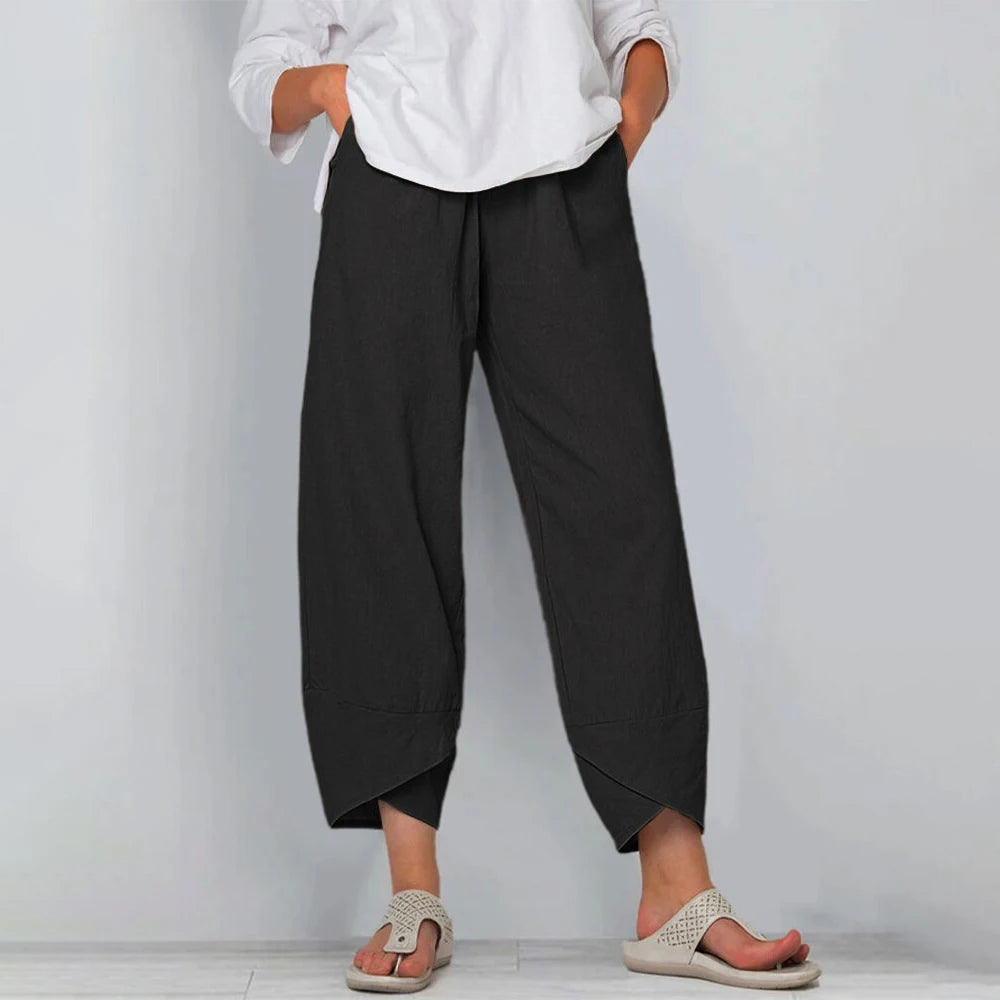 Women's Cotton and Linen Pants