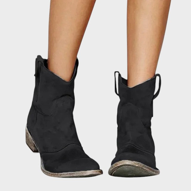 VIGGO | Vintage Cowboy Ankle Boots