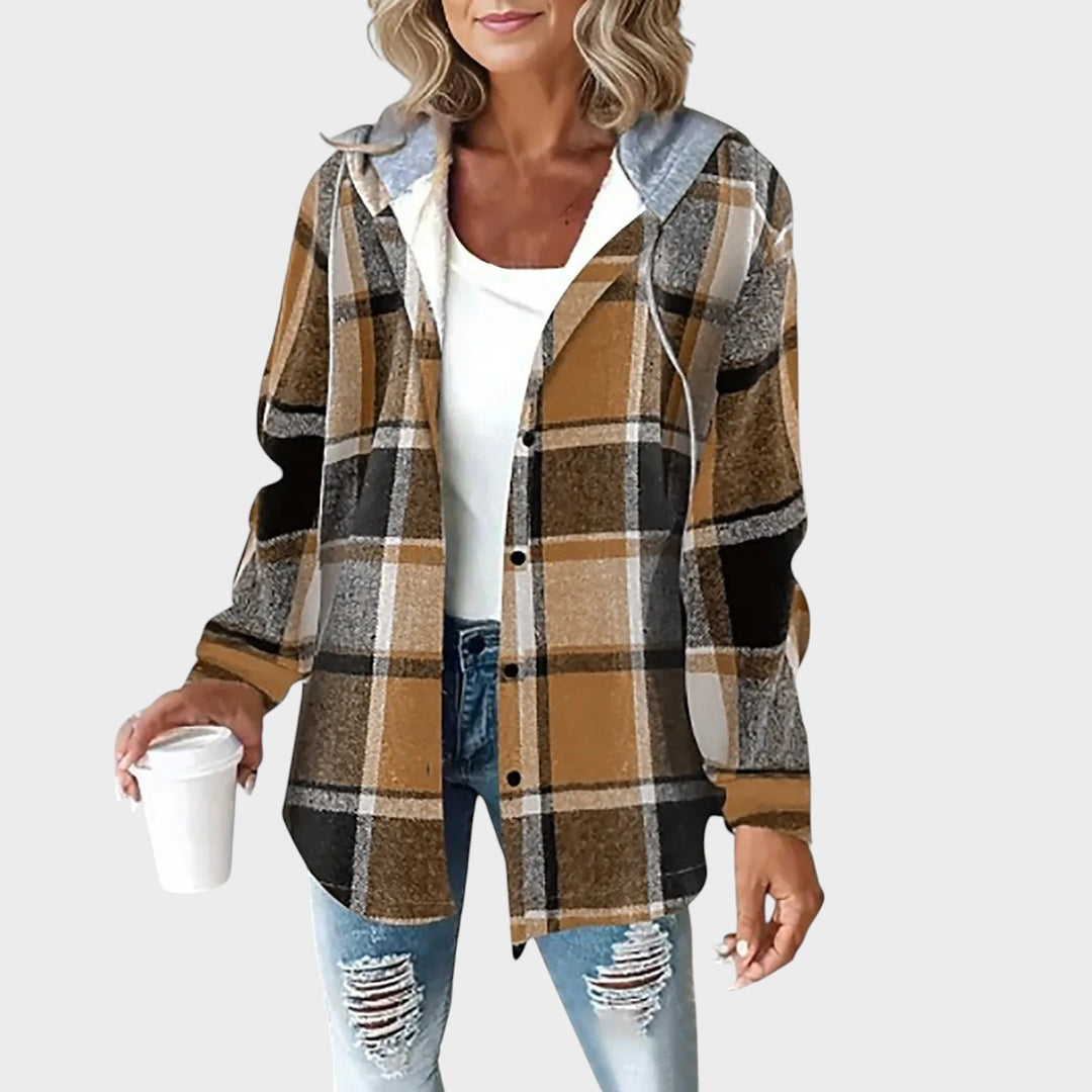 VIBEKE | Women's Waterproof Snap Button Jacket