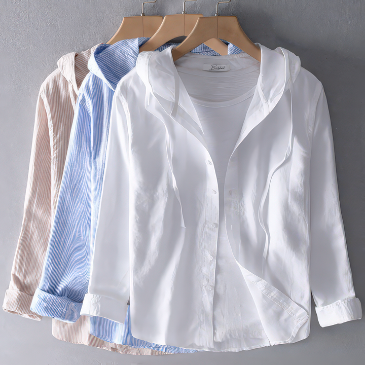 CHARLOTTE™ | Elegant Hoodie-Blouse