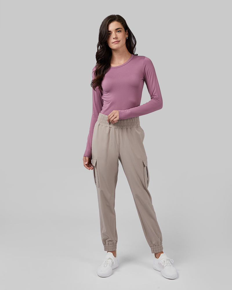 Women's Cargo Joggers for Commuting