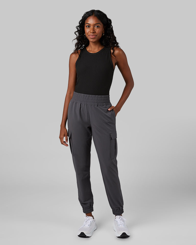 Women's Cargo Joggers for Commuting
