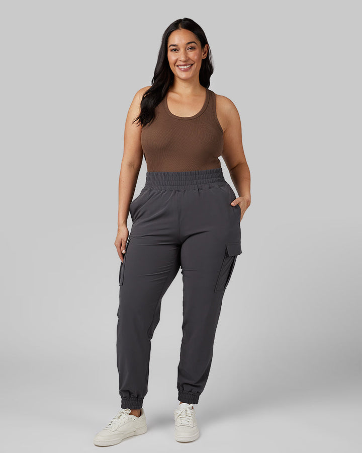 Women's Cargo Joggers for Commuting