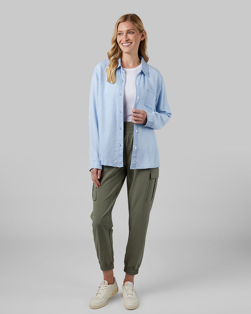 Women's Cargo Joggers for Commuting