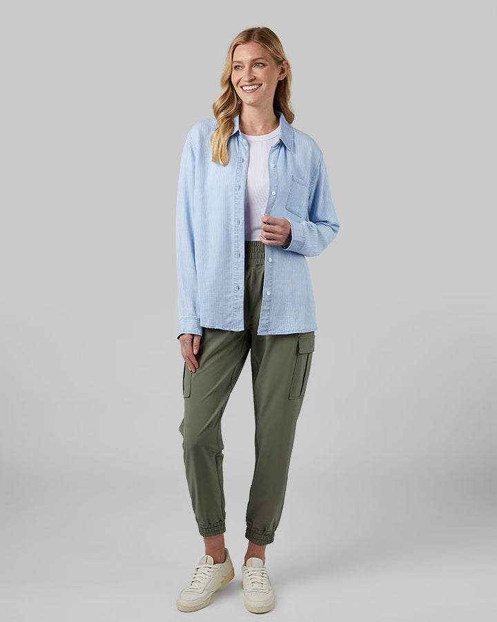 Women's Cargo Joggers for Commuting