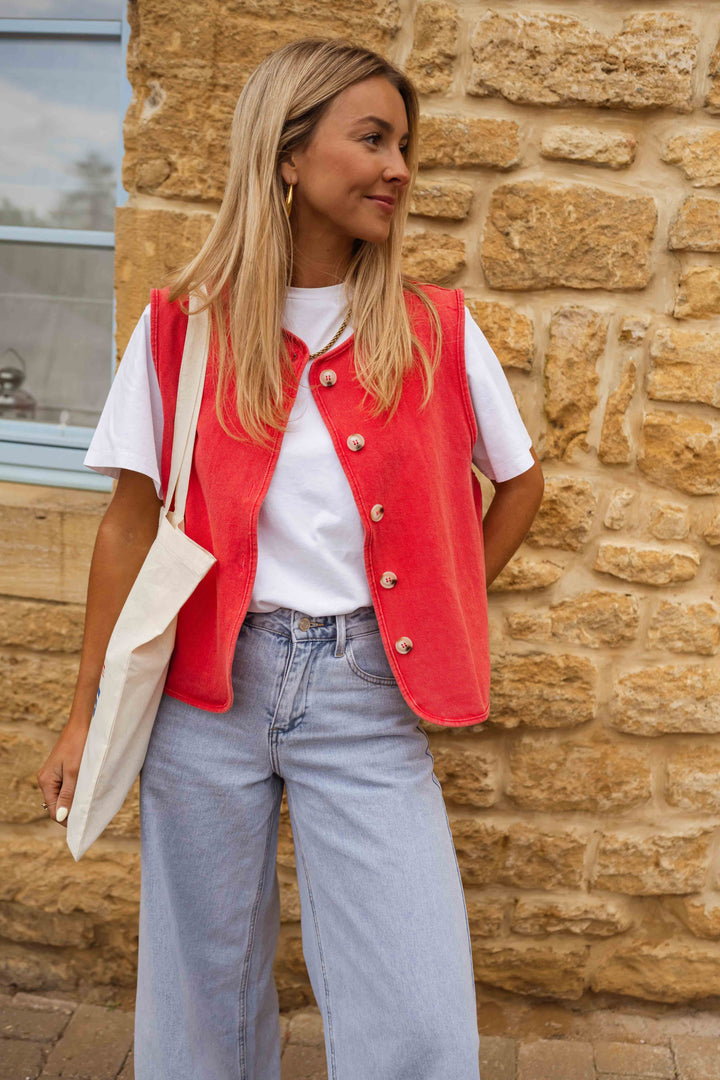 "LINA™ | DIE SOMMERWESTE" can be rewritten as "LINA™ | DIE SOMMERJACKE".