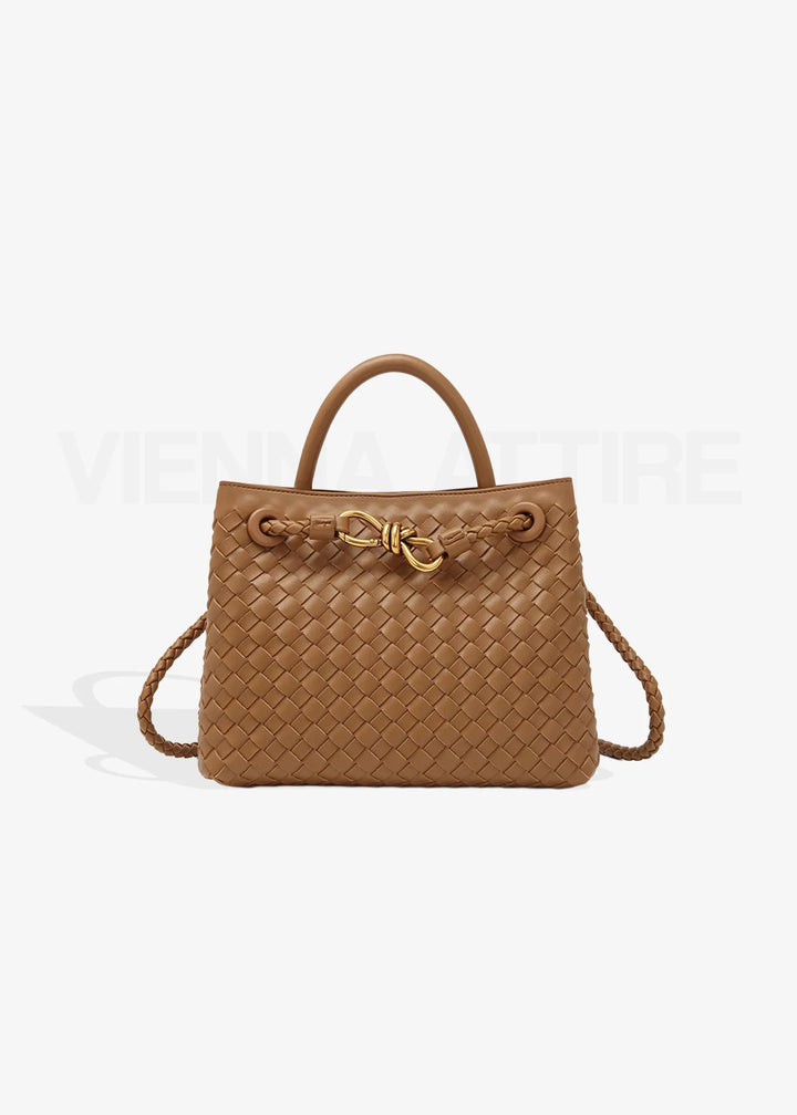 Sabine Mini Bag – Woven Crossbody Bag in Compact Design