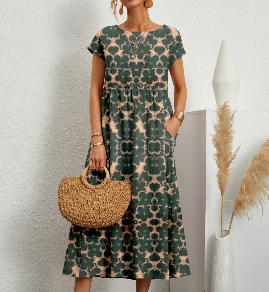 Roselle | Chic Floral Dress