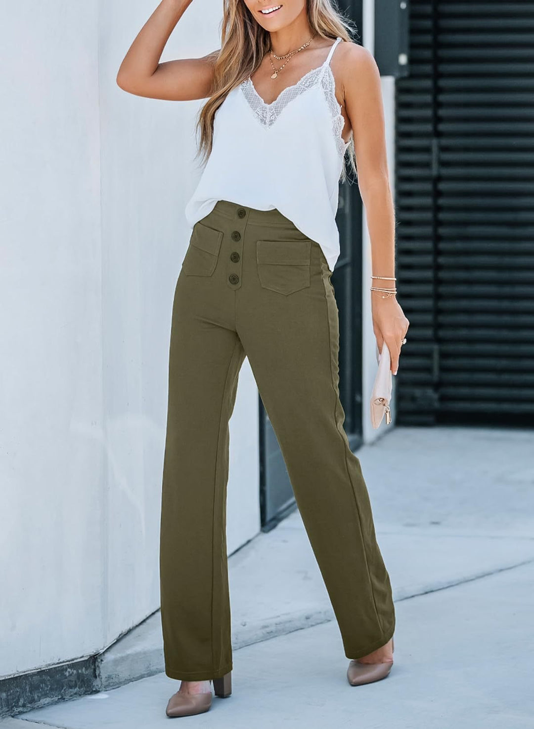 Aure Paris | Versatile Multi-Pocket Trousers