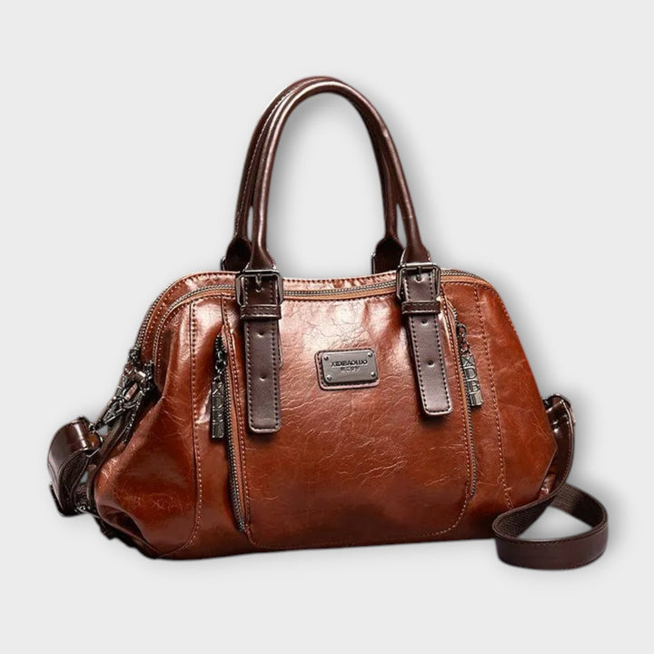Chic Vintage-Inspired Shoulder Bag