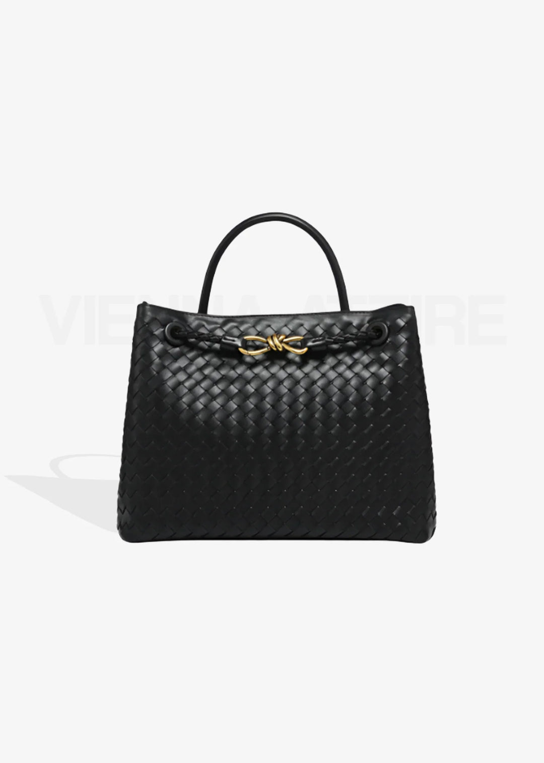 Sabine Large Bag – Large Woven Shoulder Bag with Laptop Compartment