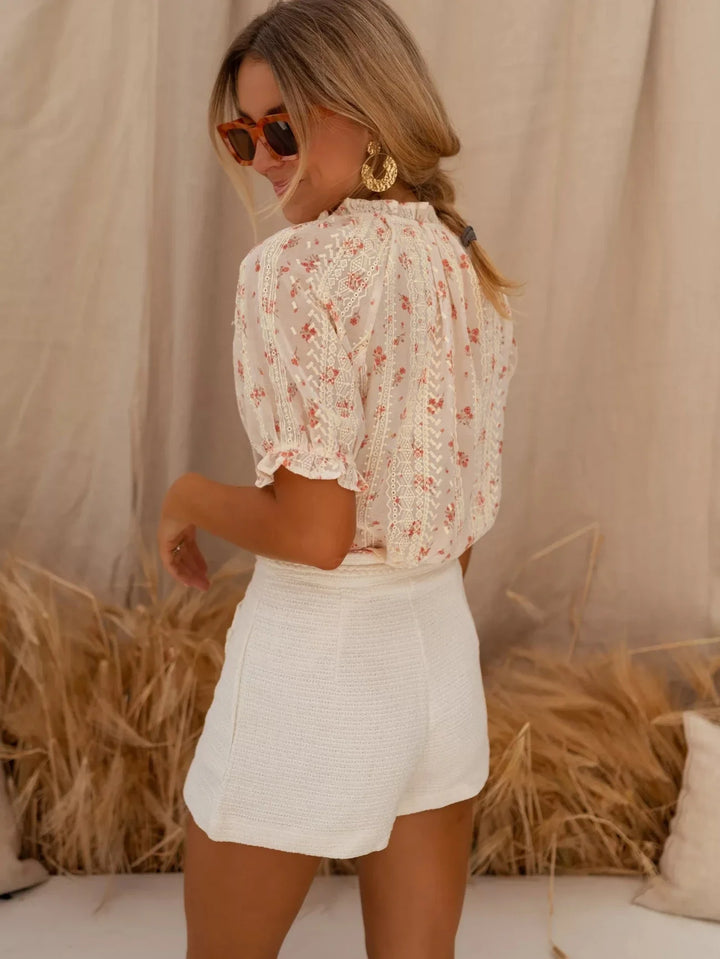 ELINA™ | Floral Blouse