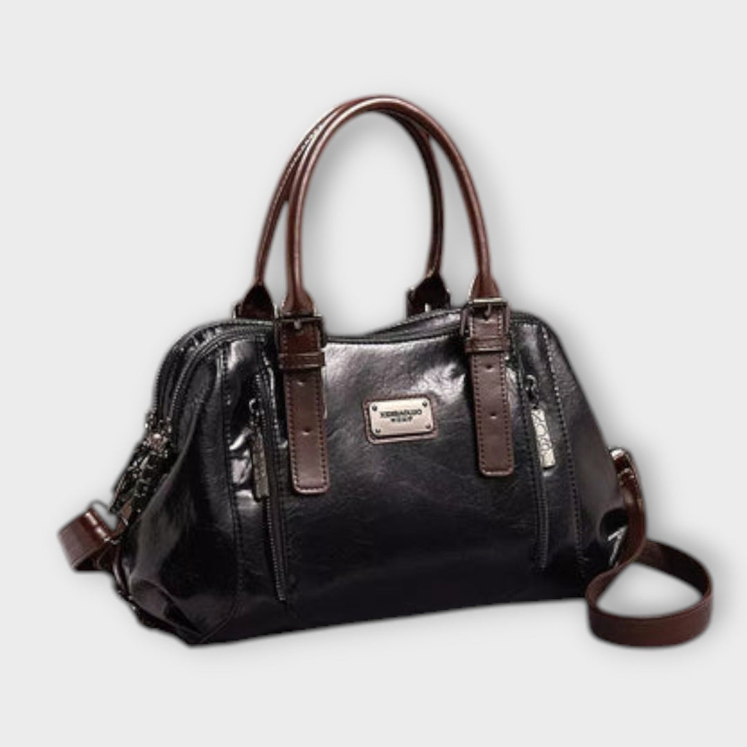 Chic Vintage-Inspired Shoulder Bag