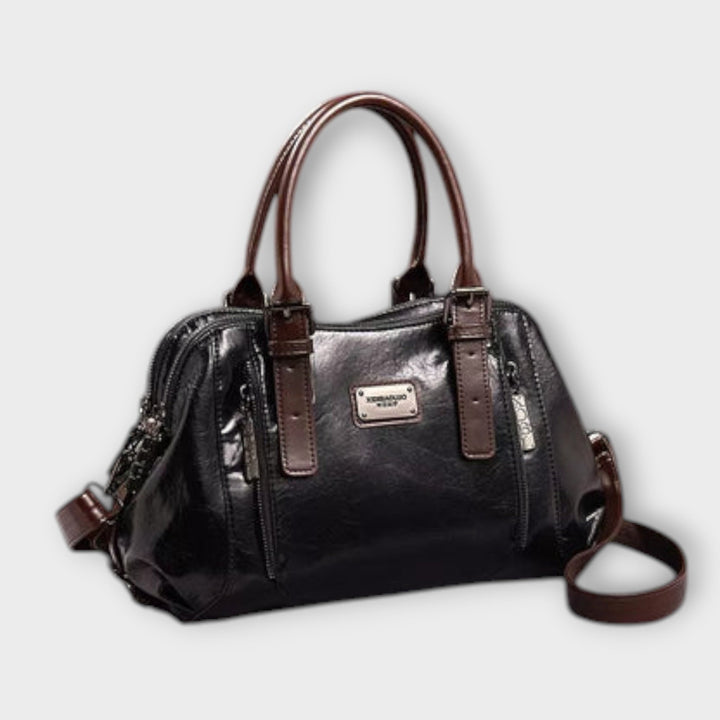 Chic Vintage-Inspired Shoulder Bag