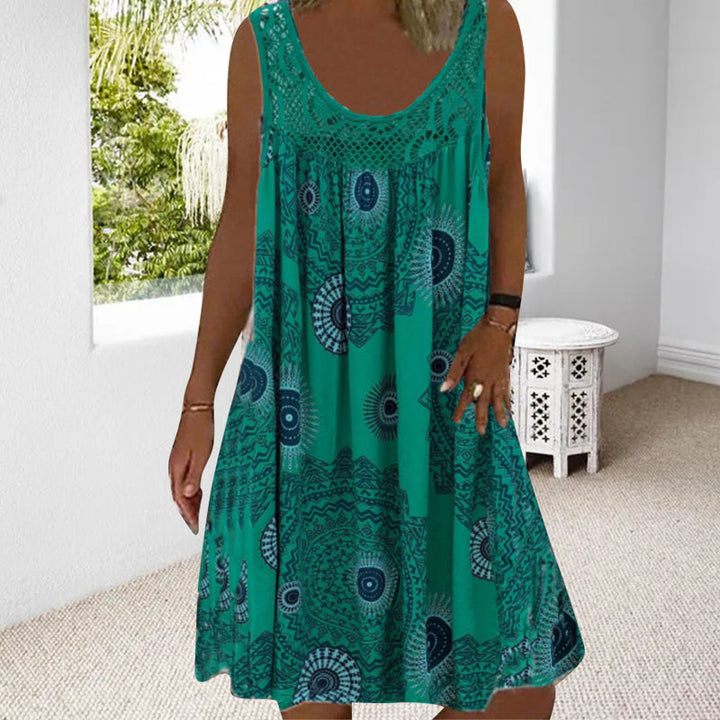 Paduch – Printed Sleeveless Summer Dress for Casual Wear
