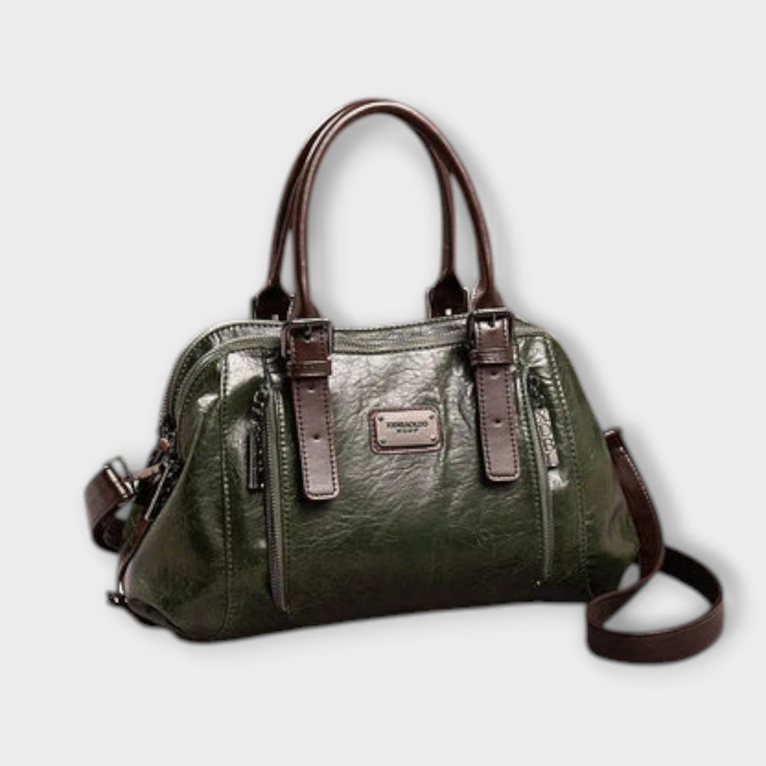Chic Vintage-Inspired Shoulder Bag