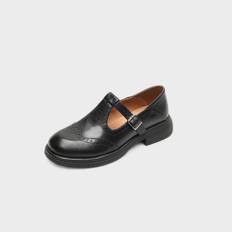 NORA | Elegant Mary Janes in Leather