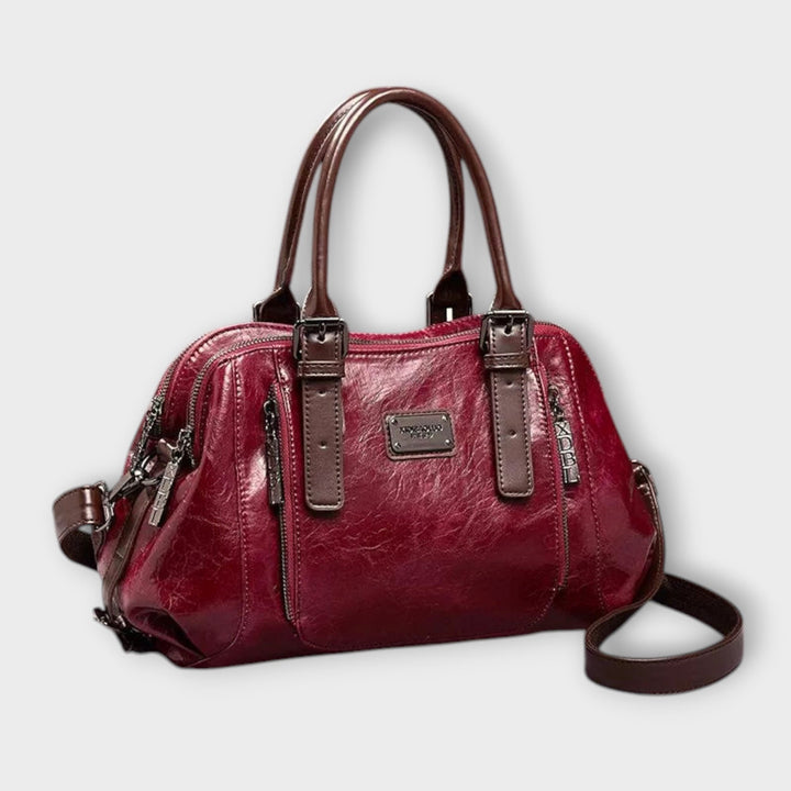 Chic Vintage-Inspired Shoulder Bag