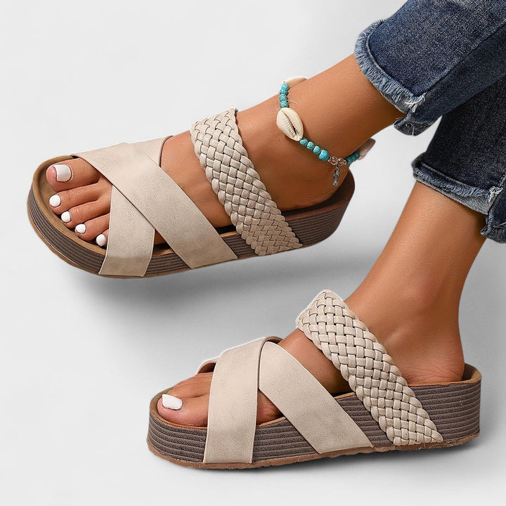 PHILIPPA | Orthopedic Leather Sandals