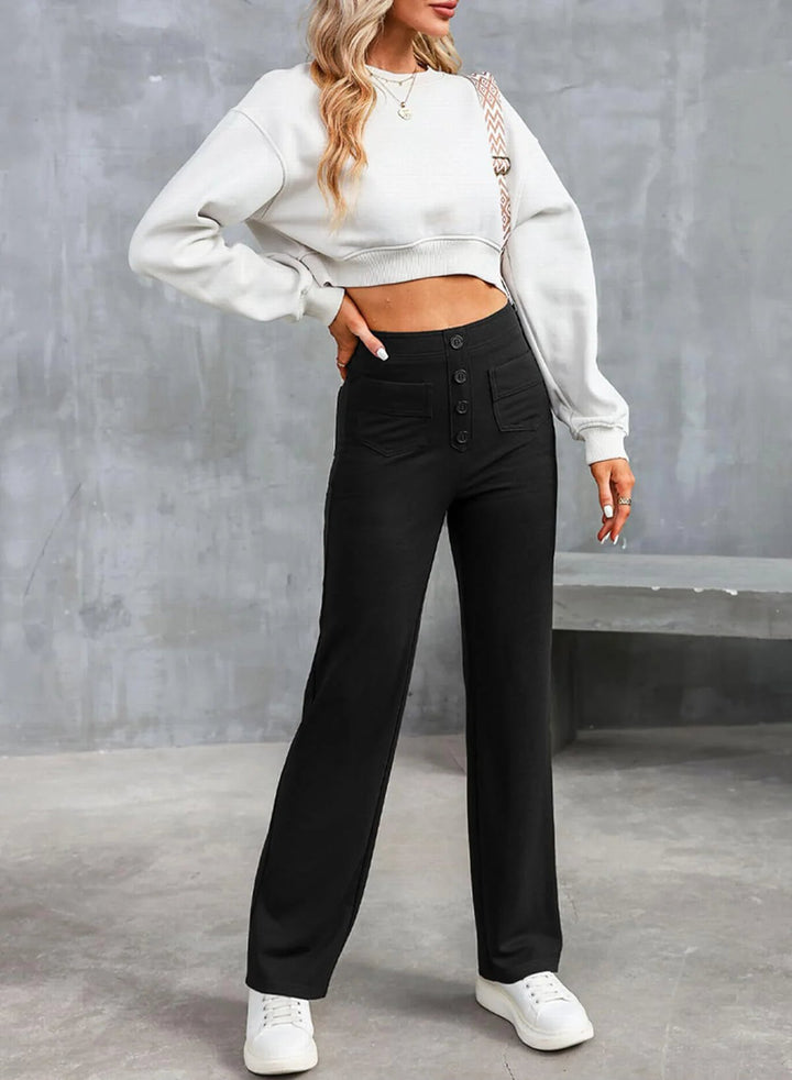 Aure Paris | Versatile Multi-Pocket Trousers