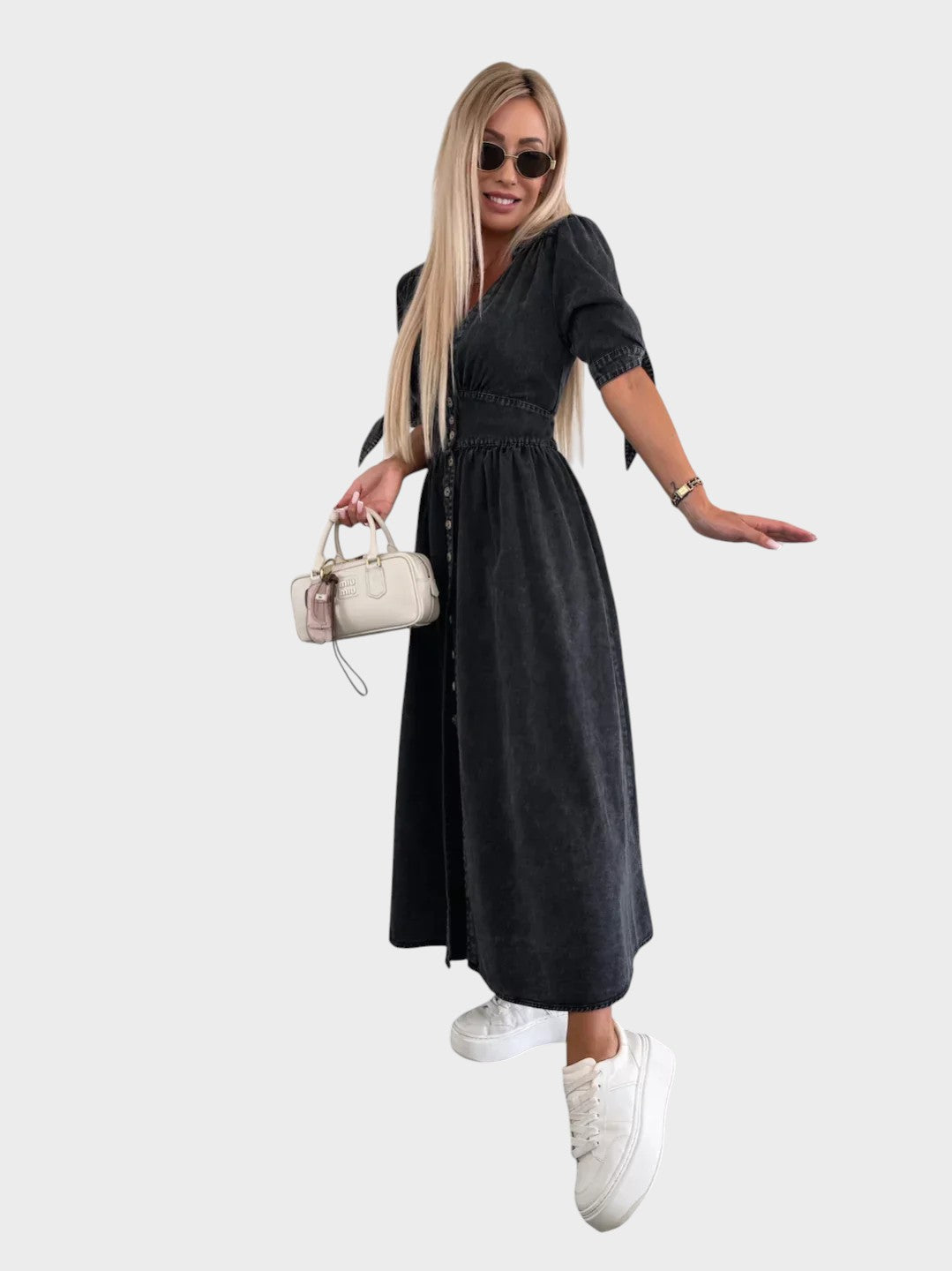 Ava™ | Stunning Denim Dress