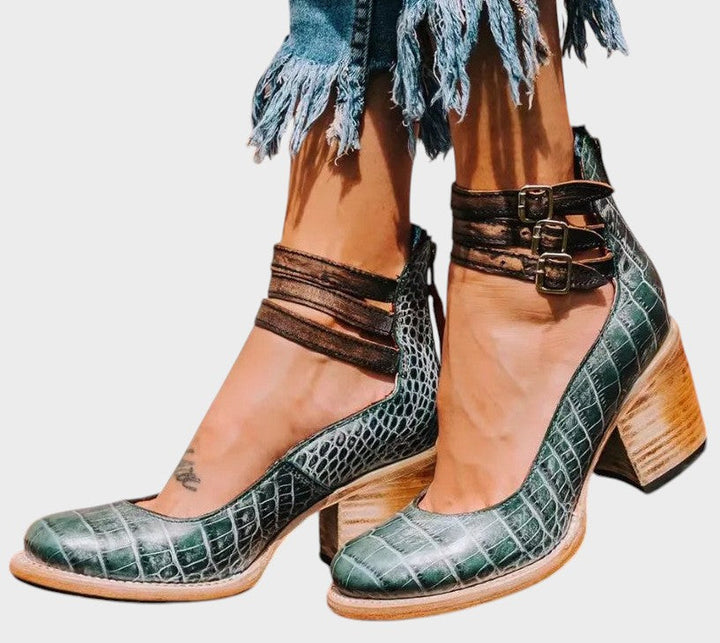 OLIVIA | High Cuffed with Buckle