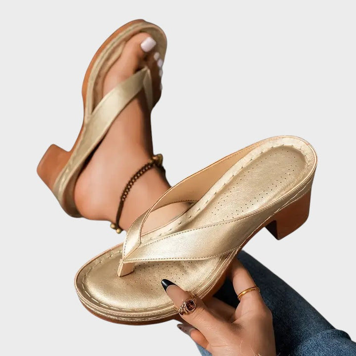 INGA™ | Orthopedic House Slippers with Heel
