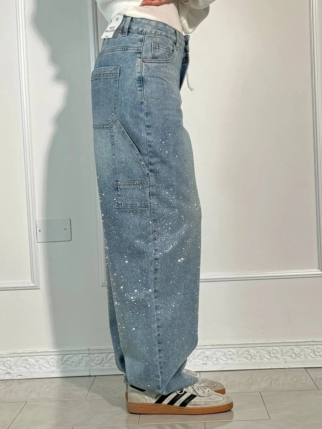 Johanna™ – Wide-Leg High-Waist Pants with Buttoned Pockets