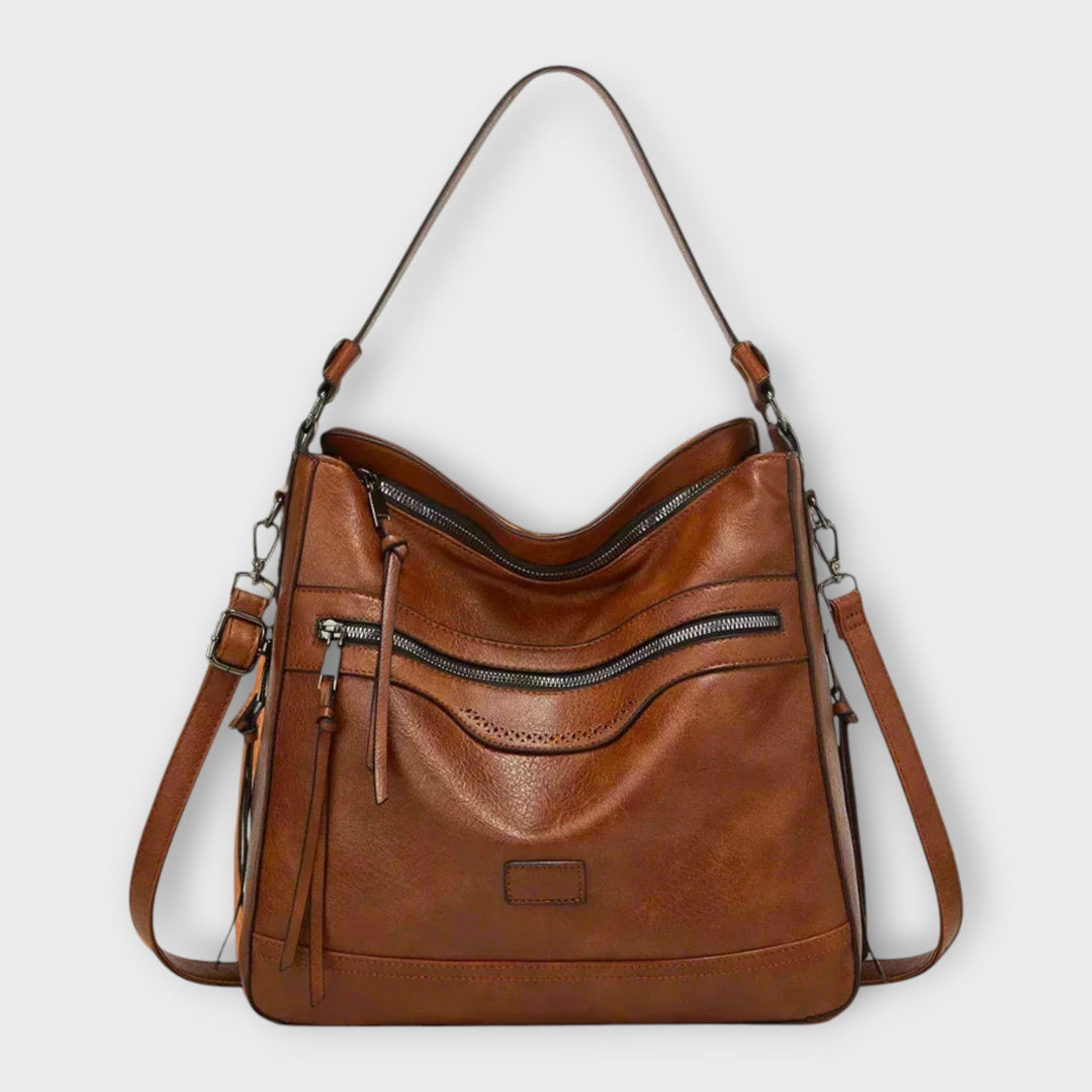 Vintage-Inspired Shoulder Bag