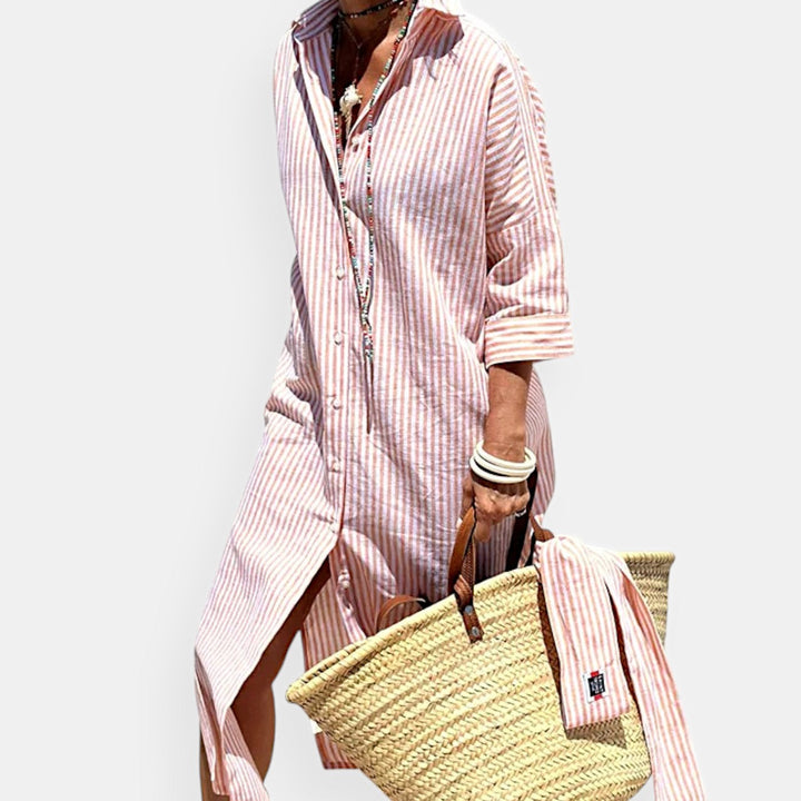 Dani - Long Shirt Dress