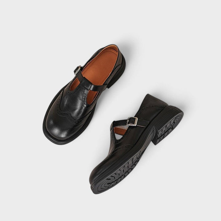NORA | Elegant Mary Janes in Leather