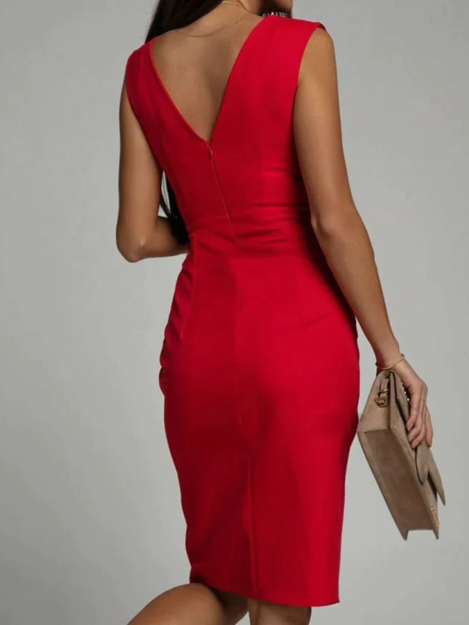 Victoria | Kleid mit V-Ausschnitt